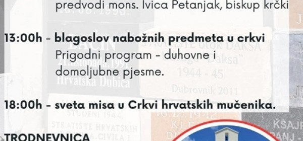 Dan hrvatskih mučenika – 13. rujna 