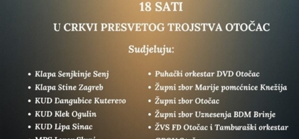 Koncert povodom blagdana sv. Cecilije 