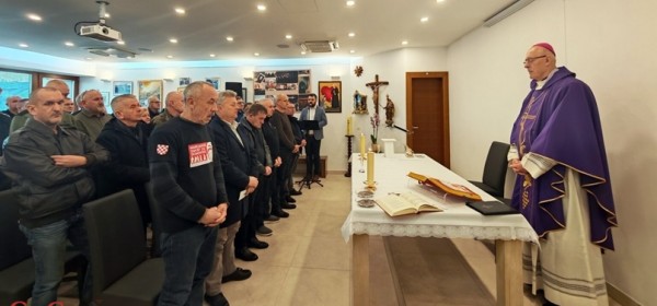 Nuncij Giorgio Lingua predvodio duhovnu obnovu za branitelje