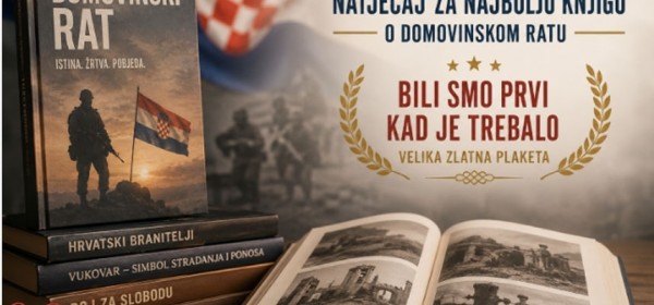 Objavljen natječaj za najbolju knjigu o Domovinskom ratu
