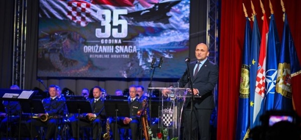 Održana svečana akademija povodom 35. obljetnice ustrojavanja Hrvatske vojske