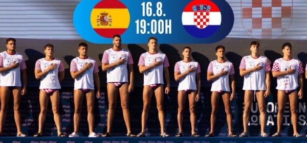 Hrvatska vaterpolska reprezentacija U 20 u finalu Europskog prvenstva