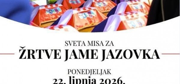Misa za pobijene u Jazovki 