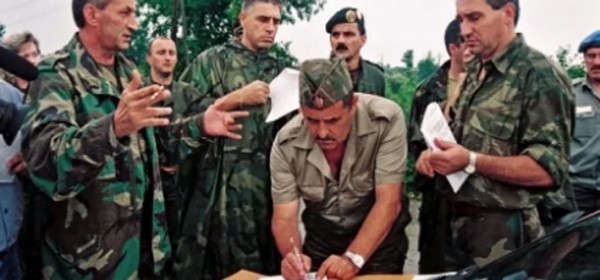 Kapitulacija krajiške srbijanske vojske pred generalom Stipetićem