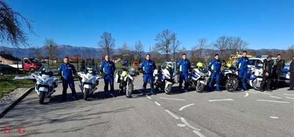 Trening sigurne vožnje za policijske službenike