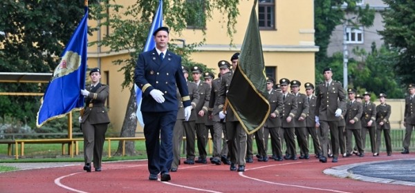 Svečana prisega 24. naraštaja kadeta na Hrvatskom vojnom učilištu Dr. Franjo Tuđman