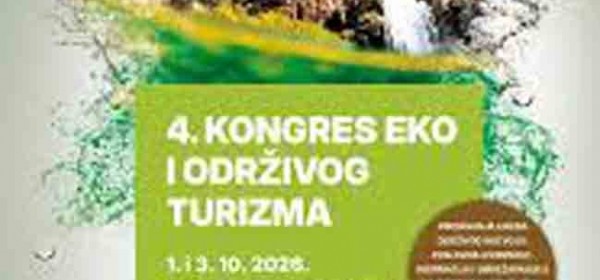 U Gospiću 4. kongres eko i održivog turizma