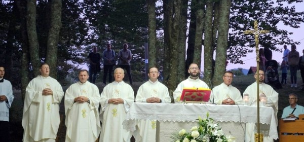 Misa uočnica Velike Gospe u Svetište Majke Božje Krasnarske