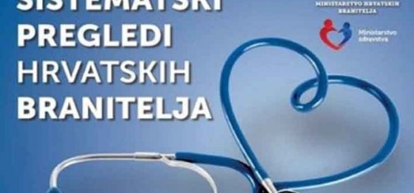 Preventivni pregledi hrvatskih branitelja u listopadu