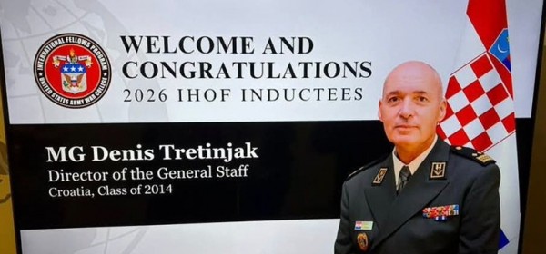 General-bojnik Denis Tretinjak primljen u Međunarodnu kuću slavnih