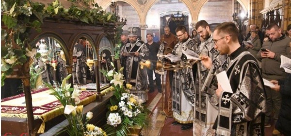 Veliki petak u grkokatoličkoj katedrali u Križevcima