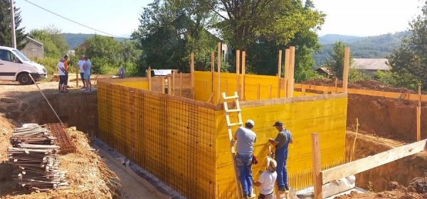 Radovi na izgradnji kapele u Srbu lijepo napreduju