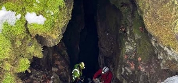 Čišćenje speleološkog objekta u Krasnu