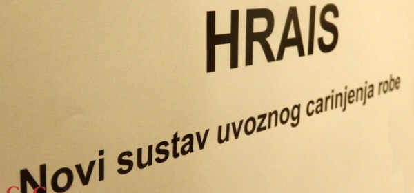 O HRAIS-u - novom sustavu carinjenja robe