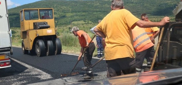 Nagorjeli asfalt zamijenjen novim
