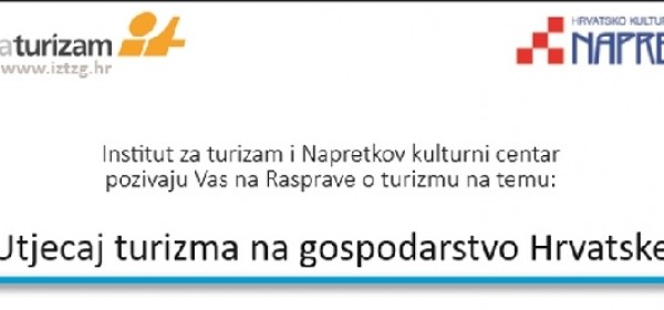 Utjecaj turizma na hrvatsko gospodarstvo - 20. travnja