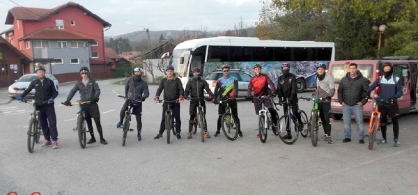 Biciklisti s Plitvica sve do Vukovara