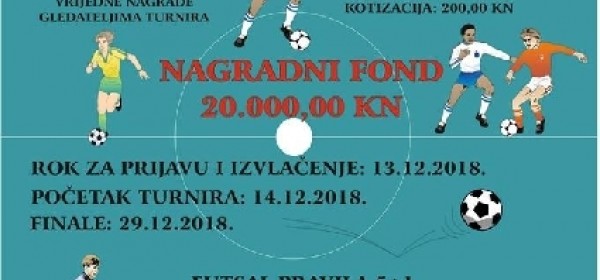 11.tradicionalni turnir u malom nogometu "Mario Cvitković-Maka" 