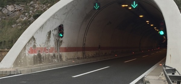 Na autocesti A-1, u tunelu Plasina, dogodila se prometna nesreća 