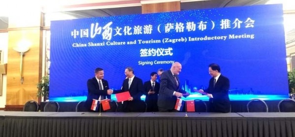 Turistički sporazum TZ Ličko-senjske županije i kineske provincije Shanxi