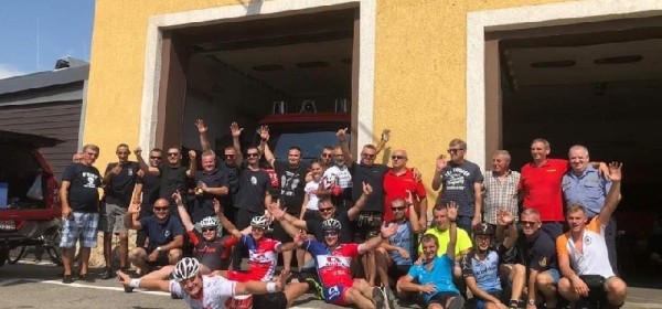 Barkanovci popratili biciklistički maraton bratskih vatrogasnih društava 