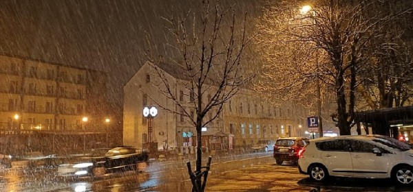 Snijeg u Gackoj 