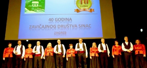 Zavičajno društvo „Sinac“ 40 desetljetna kulturna baština Hrvatske