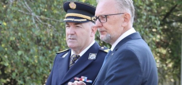 Ministar Božinović i glavni ravnatelj Milina danas u Grabovcu 