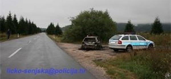 U Trnovcu pronađen zapaljeni automobil i nepoznato tijelo