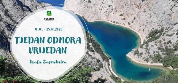 Park prirode Velebit sudjeluje u akciji „Tjedan odmora vrijedan“