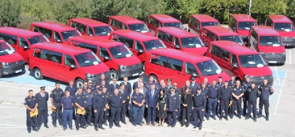 17 novih vozila Hrvatskoj vatrogasnoj zajednici
