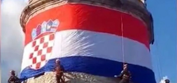 Na Trsatu dosada najveća hrvatska zastava