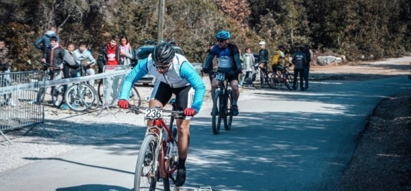 Toni i Alen Marić na biciklističkoj utrci XC zimske lige Dalmacije u Pakoštanima 
